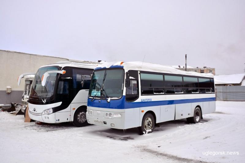 Новый автобус Yutong 6938 на Сахалине